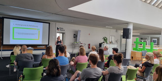 Ergebnispräsentation bei der Innovationsakademie Innovationsakademie